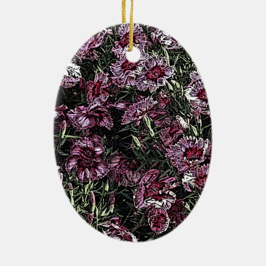 DIANTHUS KERAMISCH ORNAMENT (Achterkant)