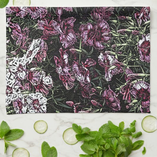 DIANTHUS THEEDOEK (Gevouwen)