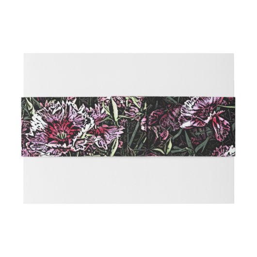 DIANTHUS UITNODIGINGEN WIKKEL (Achterkant Voorbeeld)