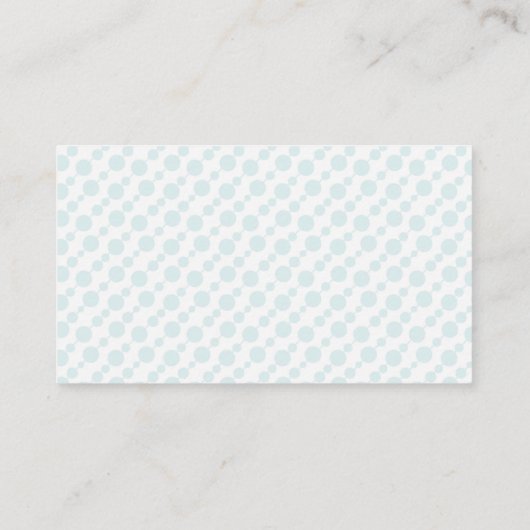 Diaper Baby shower Raffle Ticket Mint Stars Moon Informatiekaartje (Achterkant)