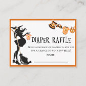 Diaper Baby Witch Halloween Enclosure Kaart (Voorkant)