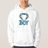 DIAPER BOY Hooded Sweatshirt (Voorkant)