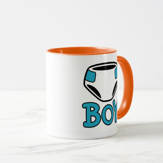 DIAPER BOY MOK (Voorkant rechts)