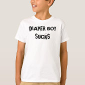 DIAPER BOY SUCKS T-SHIRT (Voorkant)
