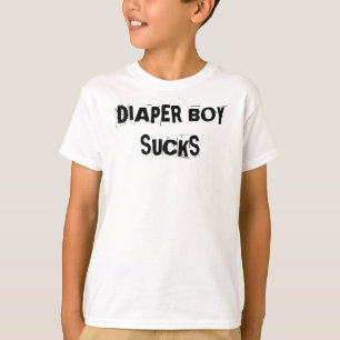 DIAPER BOY SUCKS T-SHIRT