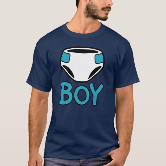 DIAPER BOY T-SHIRT (Voorkant)