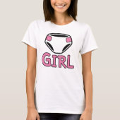 DIAPER GIRL T-SHIRT (Voorkant)