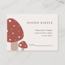 Diaper over raffle-behuizing | Herfsten Paddenstoe Informatiekaartje