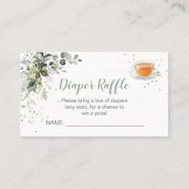 Diaper Raffle Baby is Brewing Kaart Plaatskaartje