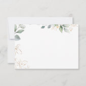 DIAPER Raffle Baby shower Teddy Bear Invitation Kaart (Achterkant)