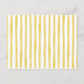 Diaper Raffle Bee Theme Card Notitiekaartje (Achterkant)