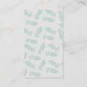 Diaper Raffle Gender Neutral Whimsical Baby shower Informatiekaartje (Achterkant)