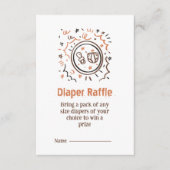 Diaper Raffle Informatiekaartje (Voorkant)