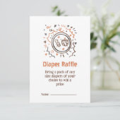 Diaper Raffle Informatiekaartje (Staand voorkant)
