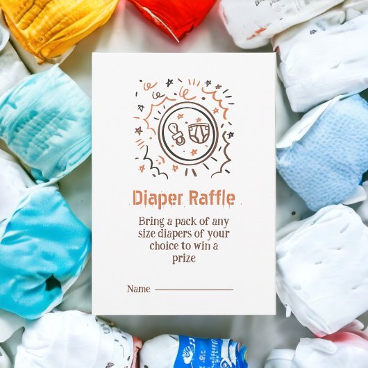 Diaper Raffle Informatiekaartje