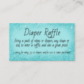 Diaper Raffle Invitation Insert Informatiekaartje (Voorkant)
