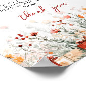 Diaper Raffle Merry Little Baby Shower Game sign Poster (Hoek)