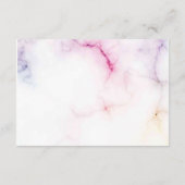 Diaper Raffle Pineapple Tropisch Baby shower Informatiekaartje (Achterkant)