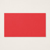 Diaper Raffle Red Heart Baby shower Visitekaartje (Achterkant)