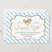 Diaper Raffle-teken Kaart (Voorkant)