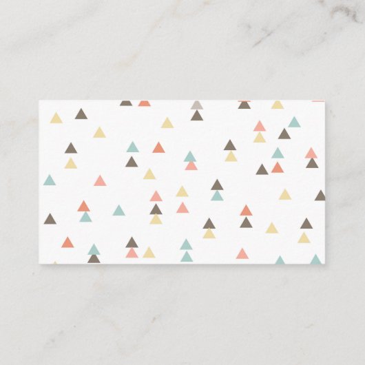 Diaper Raffle Ticket Informatiekaartje (Achterkant)