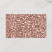 Diaper Raffle Tickets Roos Gold Glitter Confetti Informatiekaartje (Achterkant)