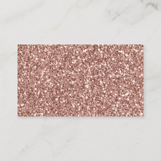 Diaper Raffle Tickets Roos Gold Glitter Confetti Informatiekaartje (Achterkant)