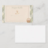 Diaper Raffle  Visitekaartje (Voorkant / Achterkant)