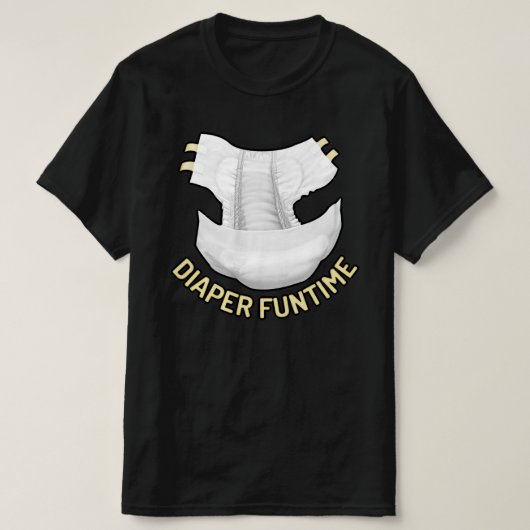 DIAPERFUNTIME T-Shirt (Design voorkant)