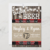 Diapers en biesbuffels met geplakte Baby Kaart (Voorkant)