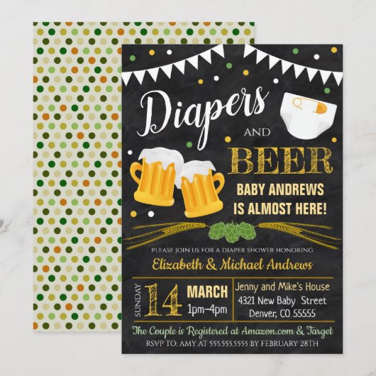 Diapers- en biesstellers kaart (Voorkant / Achterkant)