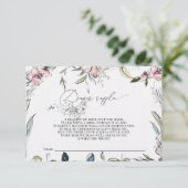 Diapewr raffle Kaart - Baby shower - Rustiek (Staand voorkant)