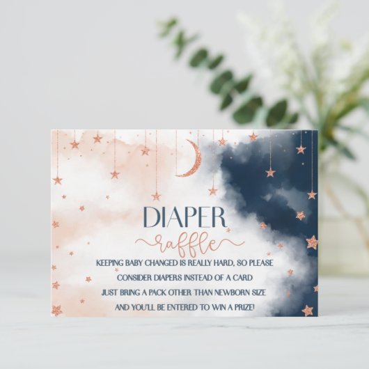 Diapluer Raffle Invoegen, Geslacht Raffle Diaper o Informatiekaartje (Staand voorkant)