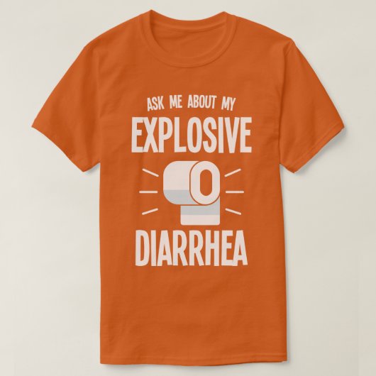 Diarree T-shirt (Design voorkant)
