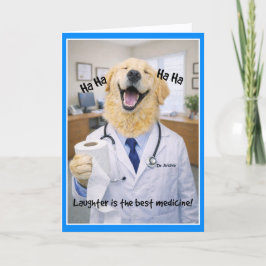 Diarrhea Get Well Card  TPA-1 Kaart