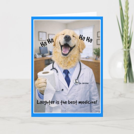 Diarrhea Get Well Card  TPA-1 Kaart (Voorkant)