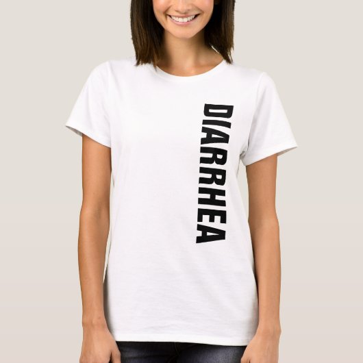 DIARRHEA VERLIEST IN VERTALING T-SHIRT (Voorkant)