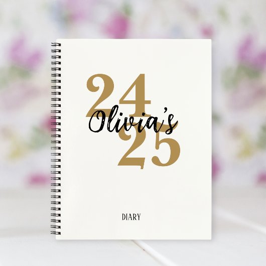 Diary Back to School, University, College. Notitieboek