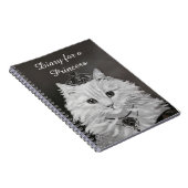 Diary for a Princess - Cat Queen of Hearts Notitieboek (Rechterzijde)