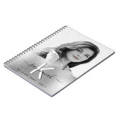Diary Silver aangepaste fotoscript monogram Notitieboek (Linkerzijde)