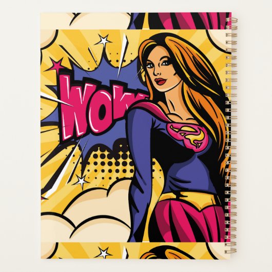 diary superwoman  planner (Achterkant)