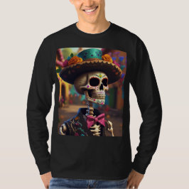Dias de los Muertos Mariachi T-shirt