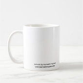 "Diaspora Quilt" keramische mok (Links)