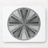 Diatom 13 Ernst Haeckel Fine Art Muismat (Voorkant)