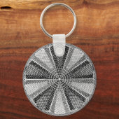 Diatom 13 Ernst Haeckel Fine Art Sleutelhanger (Voorkant)
