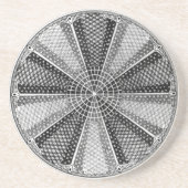 Diatom 13 Ernst Haeckel Fine Art Zandsteen Onderzetter (Voorkant)