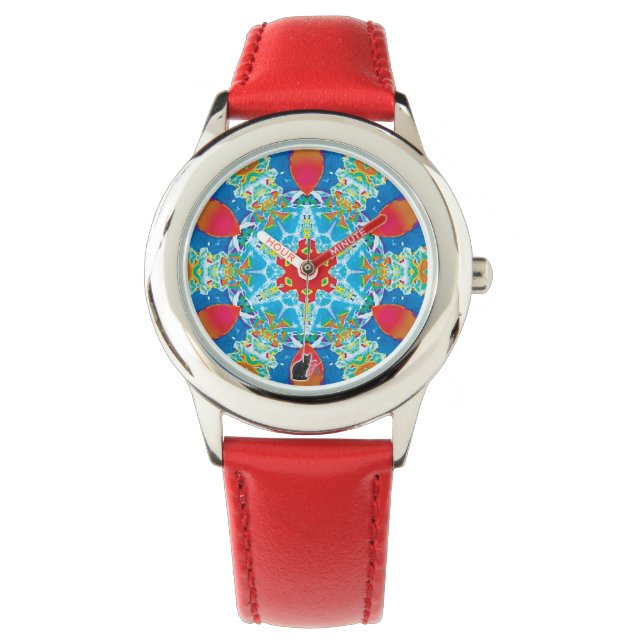 Diatome Kaleidoscope Horloge (Voorkant)