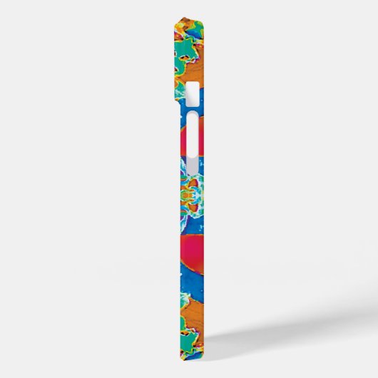 Diatome Kaleidoscope iPhone Case (Achterkant / Links)