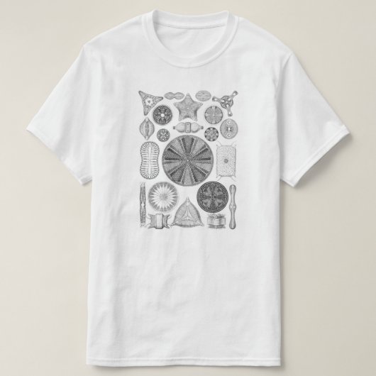 Diatomen T-shirt (Design voorkant)