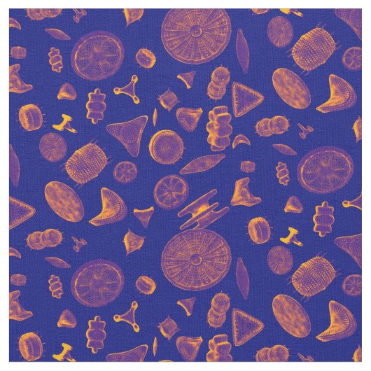 Diatoms Neon Stof (Close Up)